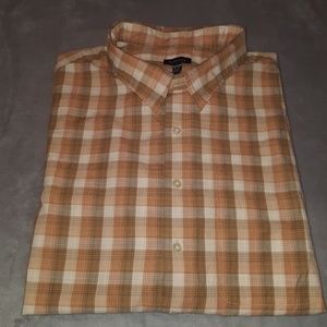 Mens short sleeve button up shirt